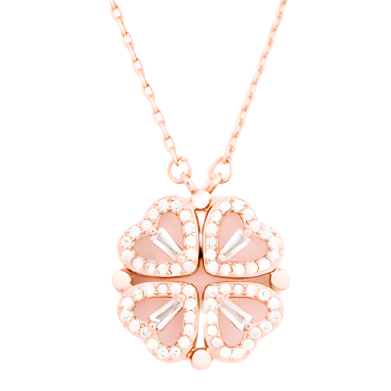 Four Leaf Clover Eternal Love Necklace