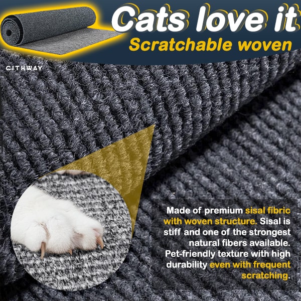 Novoria™ Free-cut Self-adhesive Cat Scratching Pad