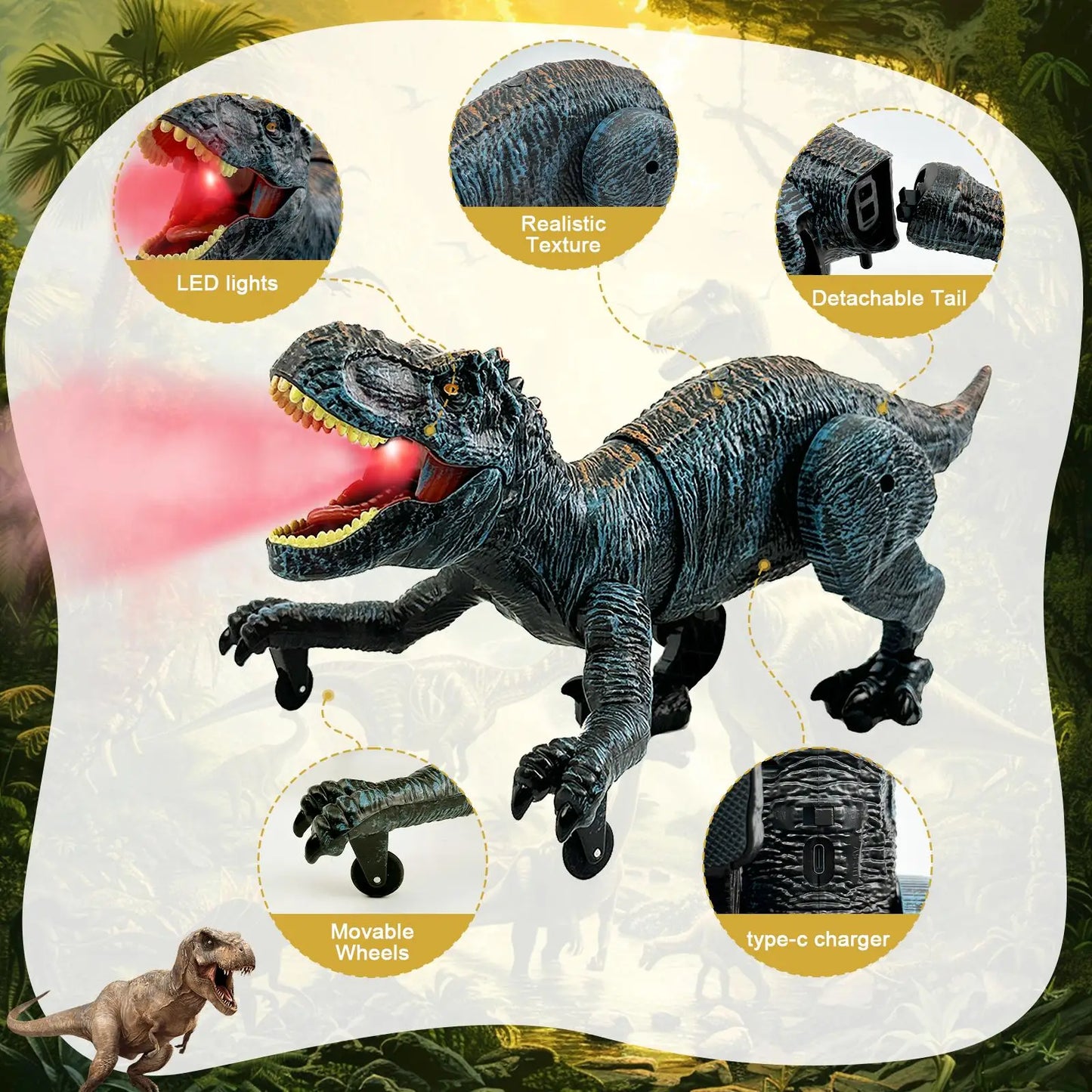 Roaring T-Rex Remote Control Dino